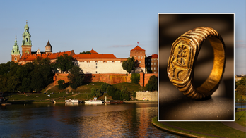 Stunning medieval ring found below rubble at 'historically important' tourist site