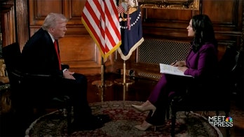 Trump asks NBC host if it 'sounds good' to report the border crossings are at record lows during interview