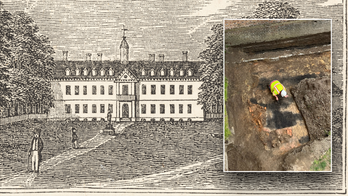 Second-oldest university in nation reports 'really neat' archaeology find on its grounds
