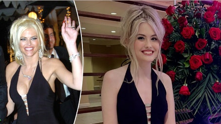 Anna Nicole Smith's daughter has 'full-circle' moment wearing her late mom's dress at Kentucky Derby