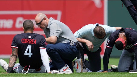 Twins stars Carlos Correa, Byron Buxton leave game after ugly collision