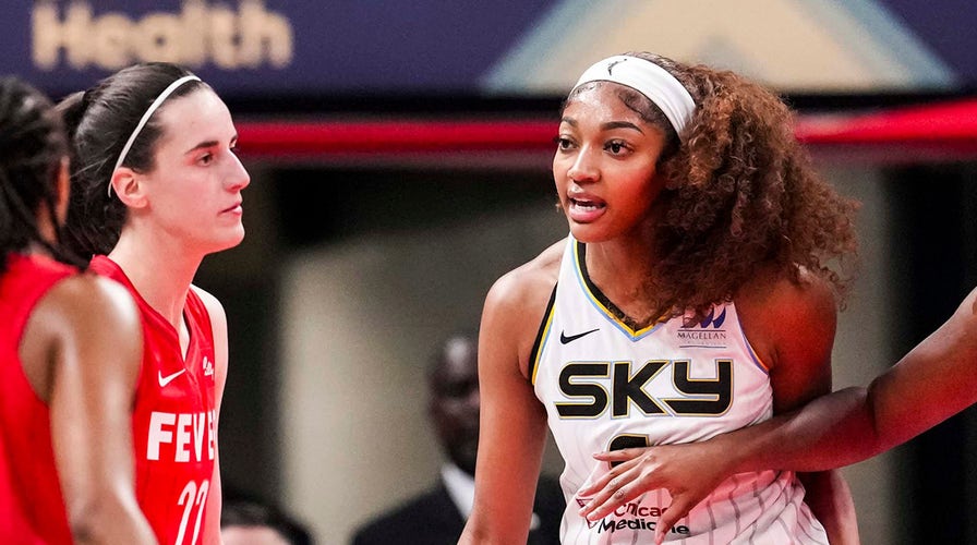 Caitlin Clark downplays flagrant foul on Angel Reese in Fever's win over  Sky | Fox News