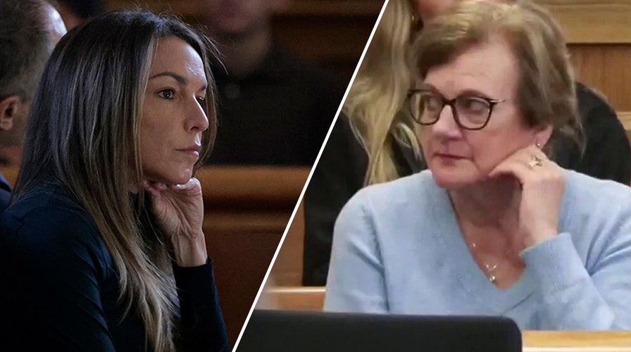 Peggy O'Keefe reacts to Karen Read during murder trial 