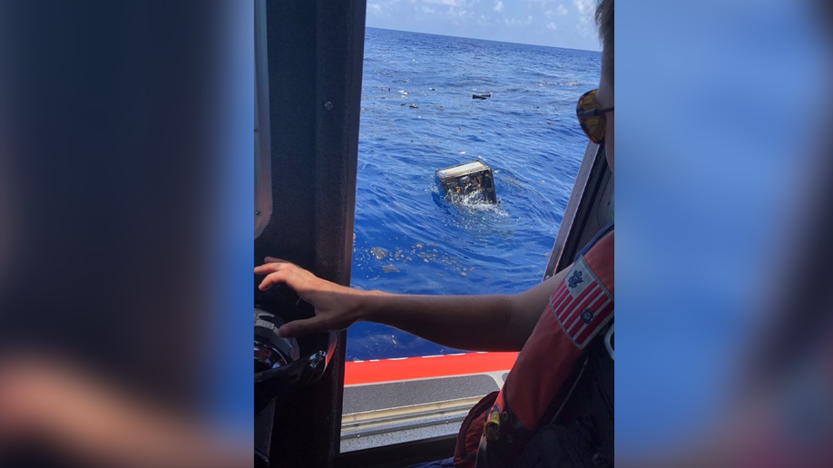 Boat debris