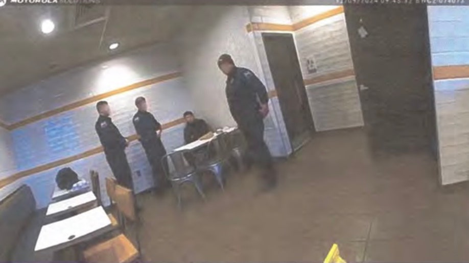 Bodycam footage of Luigi Mangione being questioned by police in an Altoona, PA McDonalds.