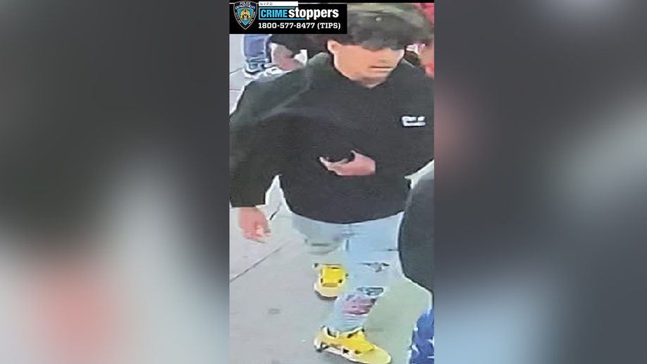 Young migrant suspected of attacking NYPD officer.