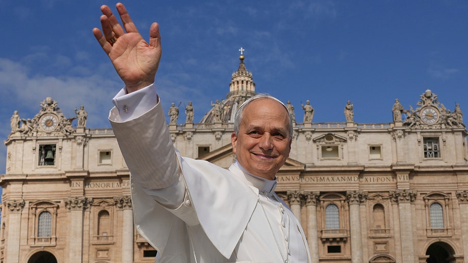 Pope Leo XIV on May 18, 2025