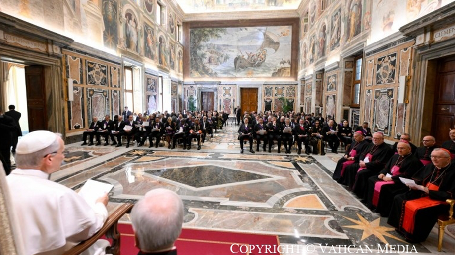 Pope Leo XIV addresses Diplomatic Corps