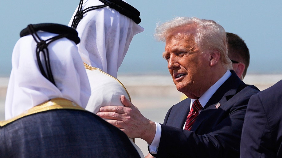 President Donald Trump visits Qatar