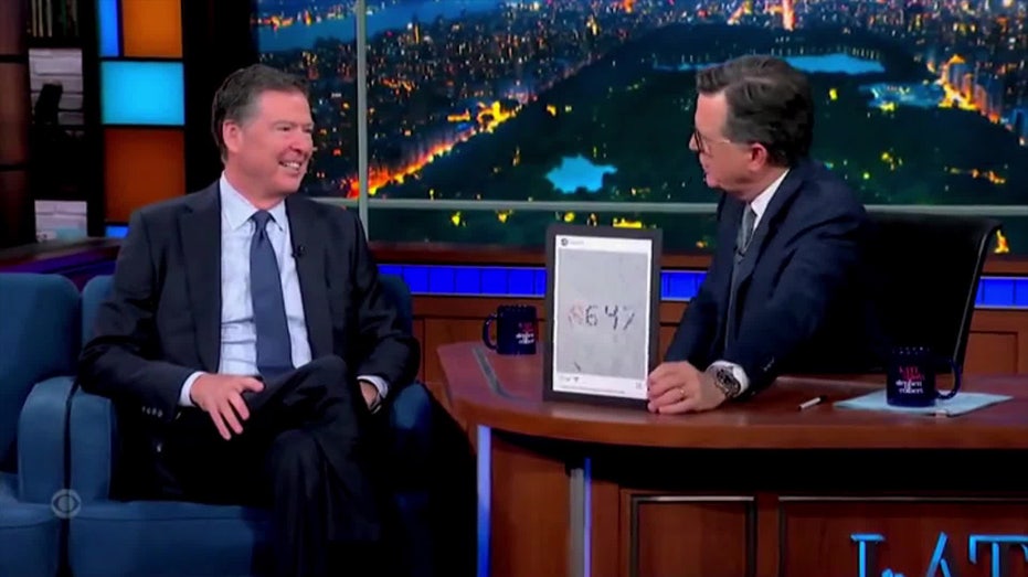James Comey tells Colbert what led to him posting controversial '86 47' Instagram post