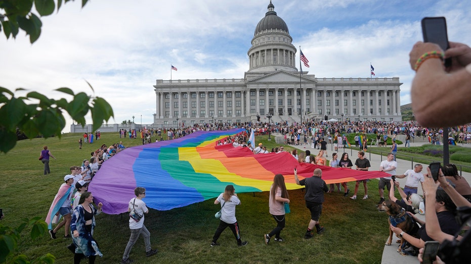 Blue cities adopt Pride flags as official symbols in bid to skirt red-state laws