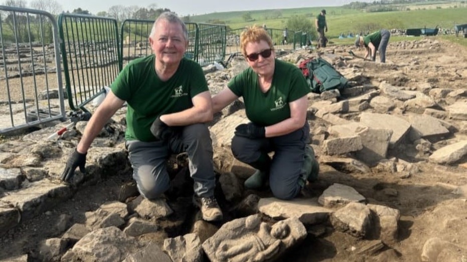 Couple unearths ‘highly revered’ Ancient Roman rarity during volunteer dig at tourist site