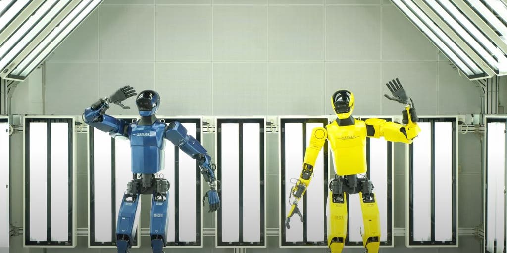 Humanoid robots handle quality checks and assembly at auto plant