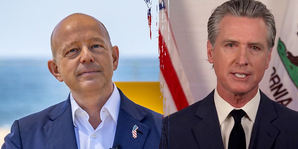 California candidate for governor blasts Newsom while walking through LA riot aftermath