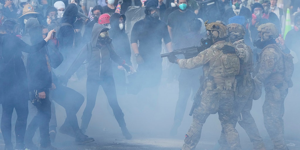 Portland Quaker charged with assaulting federal officer in anti-ICE riot