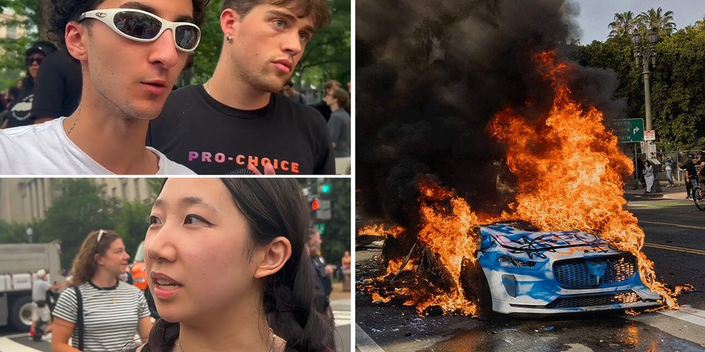 WATCH: Protesters at DC parade justify violent tactics 'as long as they don't hurt anyone'