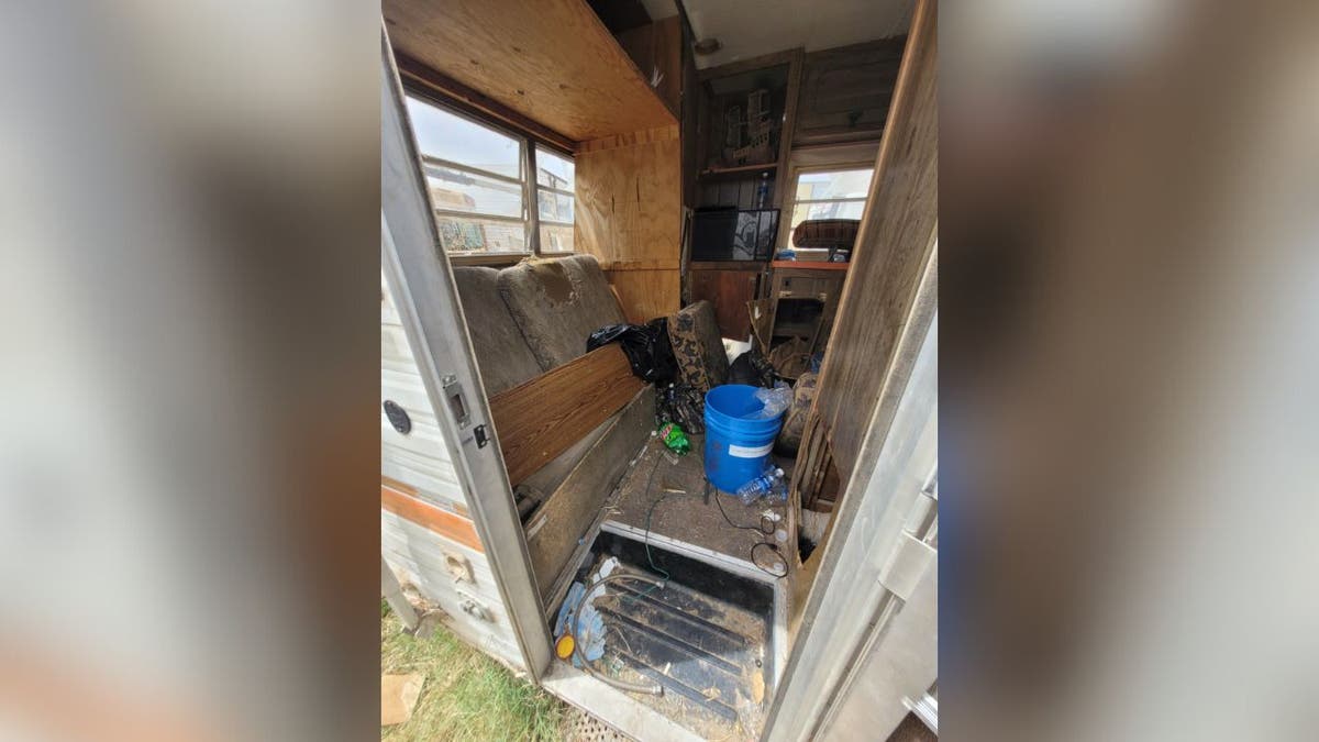Cramped and dirty RV