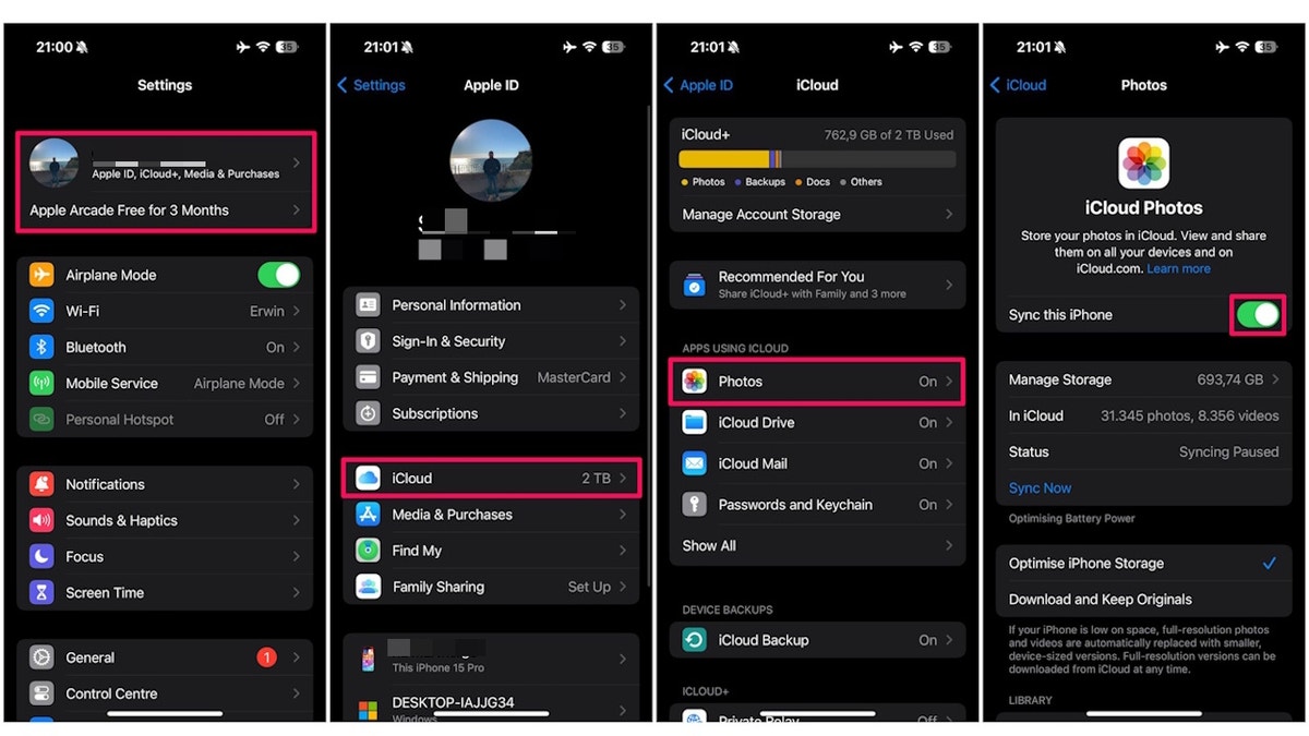 How to transfer photos and videos off your phone