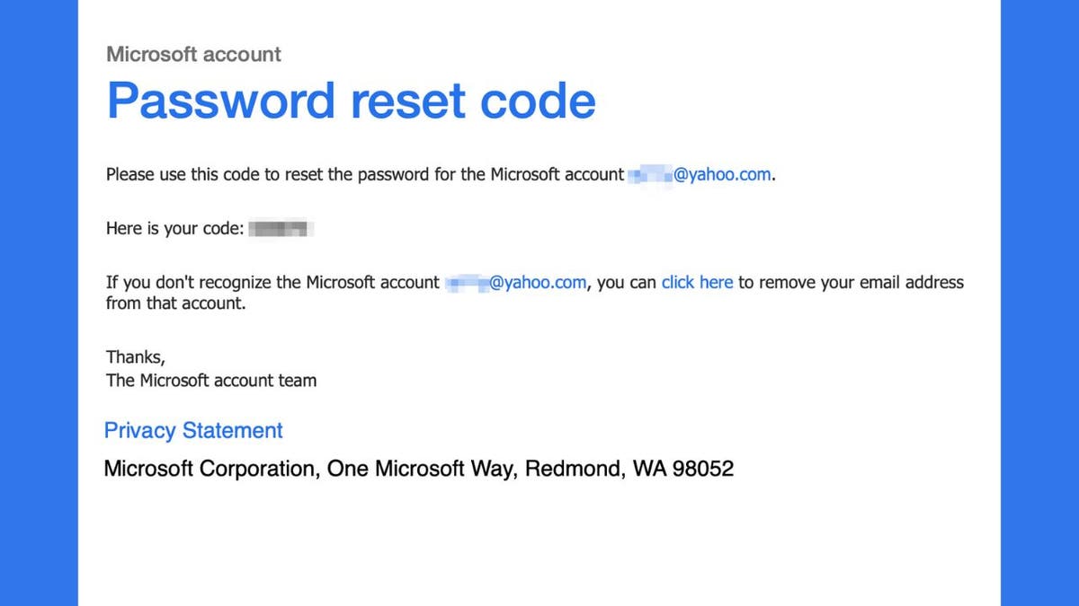 password reset 2