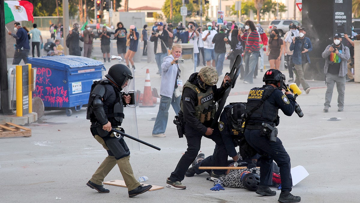 ICE riots LA