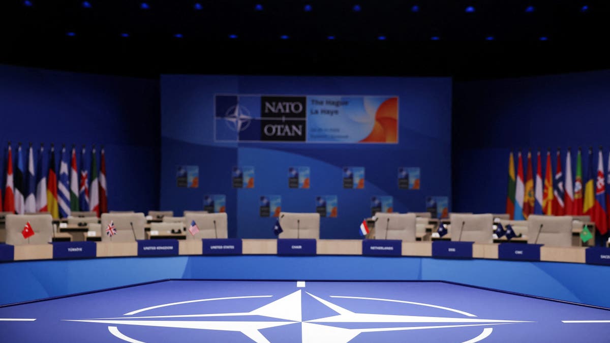 A view shows the venue of the upcoming NATO summit, in The Hague, Netherlands June 23, 2025. REUTERS/Christian Hartmann