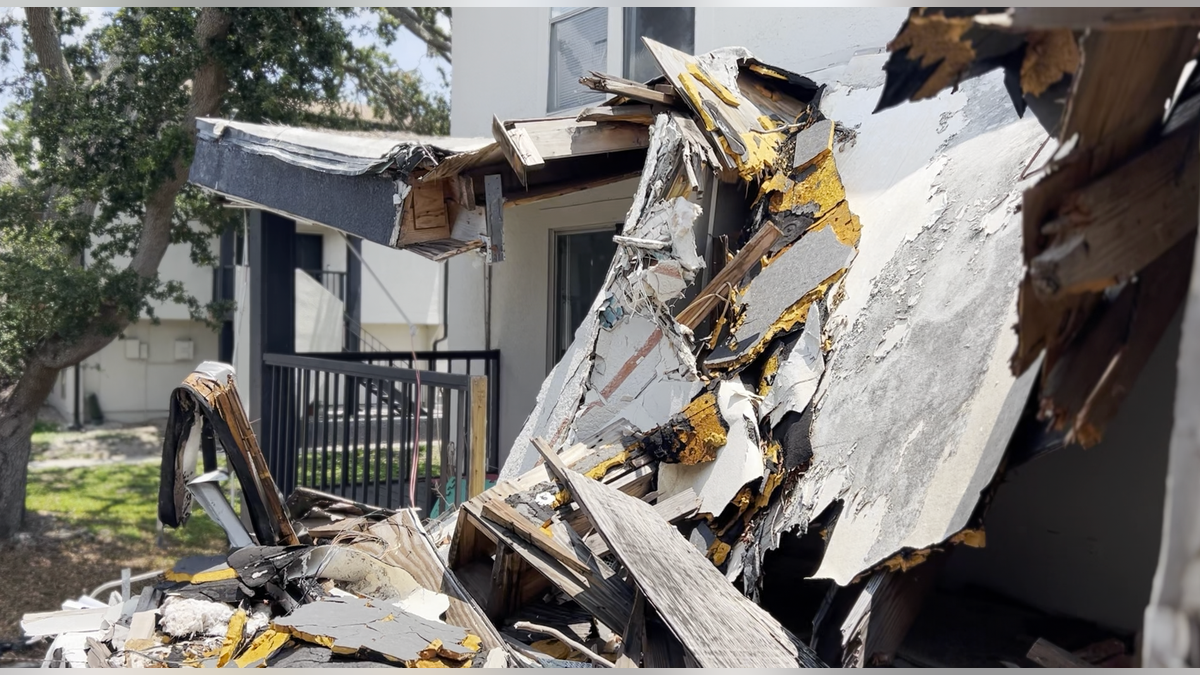 Tampa apartment left with damage