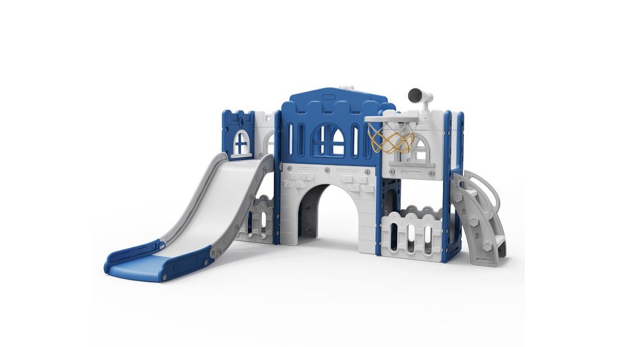 Your kids will love to spend time outside on their new play set.
