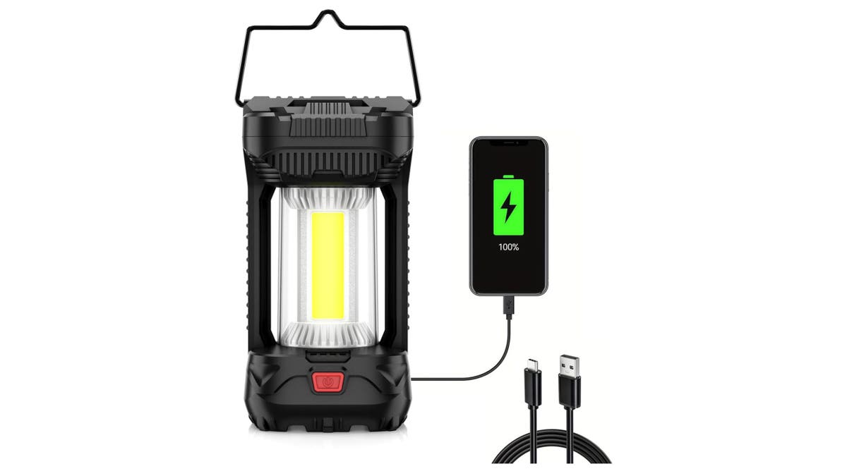 This lantern is bright enough to light up your entire campsite.