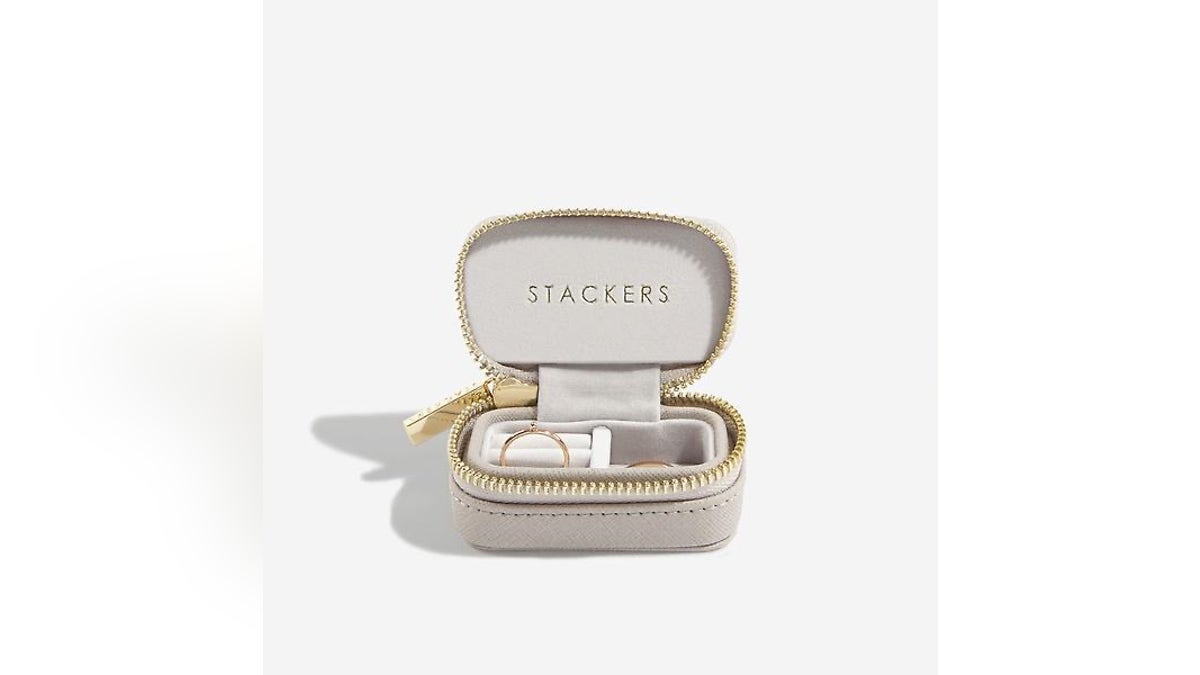 This petite box from Stackers is compact enough to keep your valuables organized while you’re on the go.