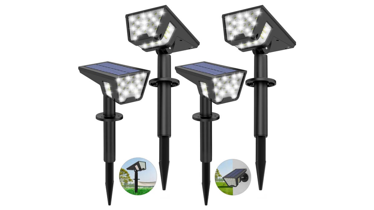 Add some lighting to your outdoor space and spend more time outside. 