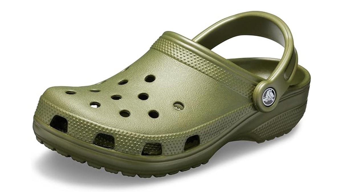Classic Crocs are breathable and lightweight. 