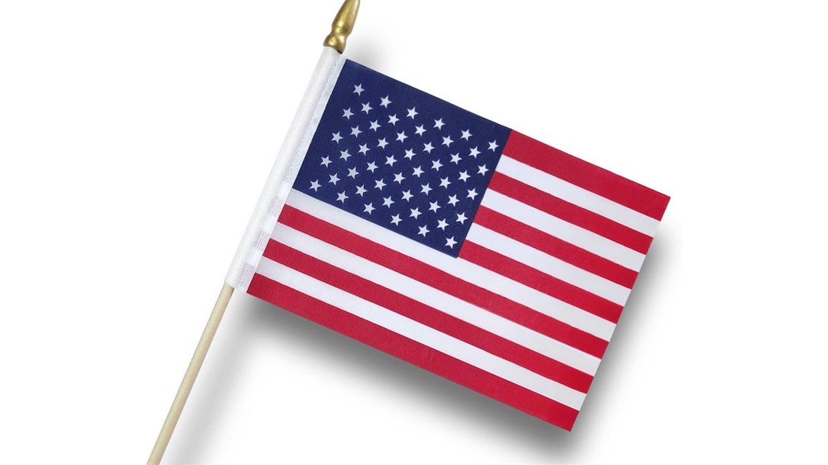 Give away mini flags to all your family and friends.