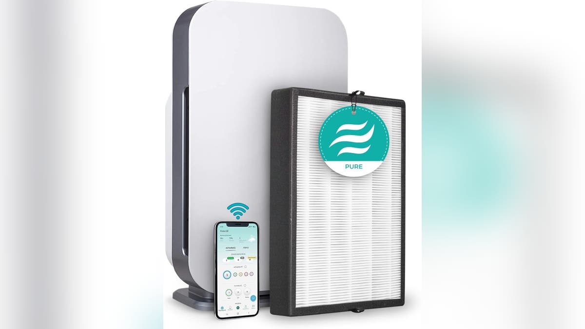 Control your air quality from an app on your phone.?
