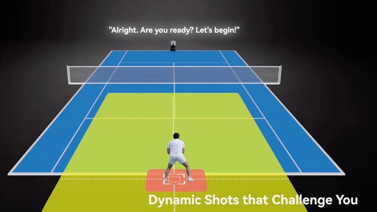 AI Tennis robot 8