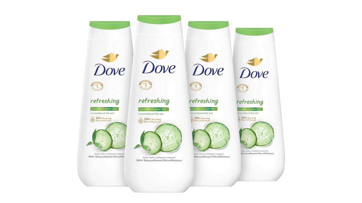 This body wash is cooling and soothing. 