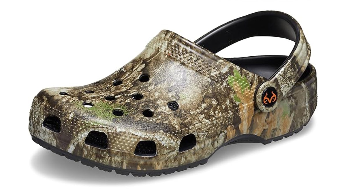Classic Crocs in a camo edition. 