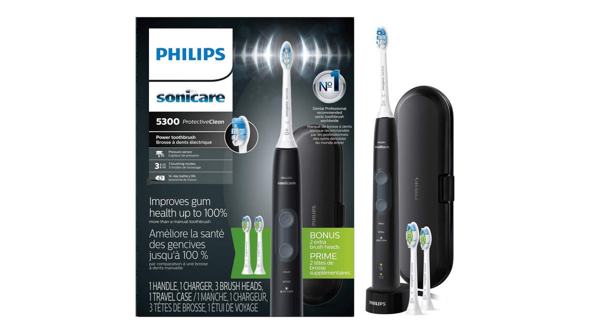 An electric toothbrush can help you get in hard-to-reach areas. 