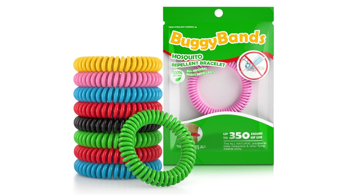 Keep your kids safe from bugs with Buggy Bands. 