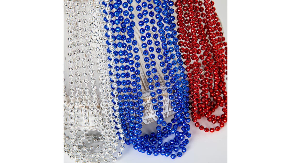 Hand out these beaded necklaces to all your party guests.?