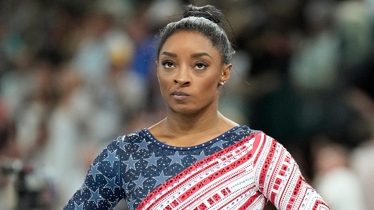 Simone Biles in 2024