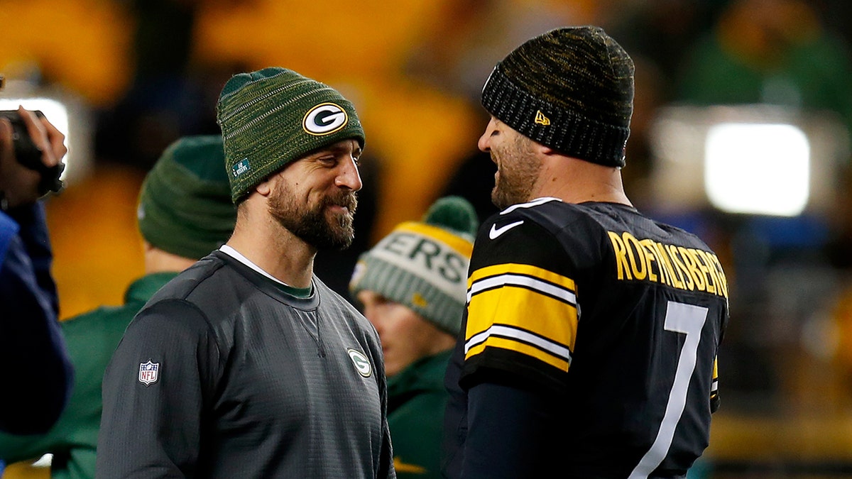Ben Roethlisberger and Aaron Rodgers