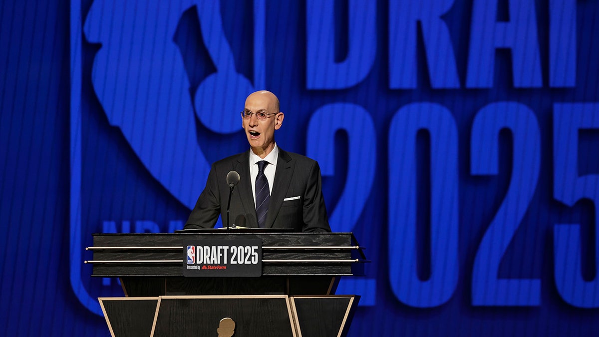 Adam Silver NBA Draft 2025