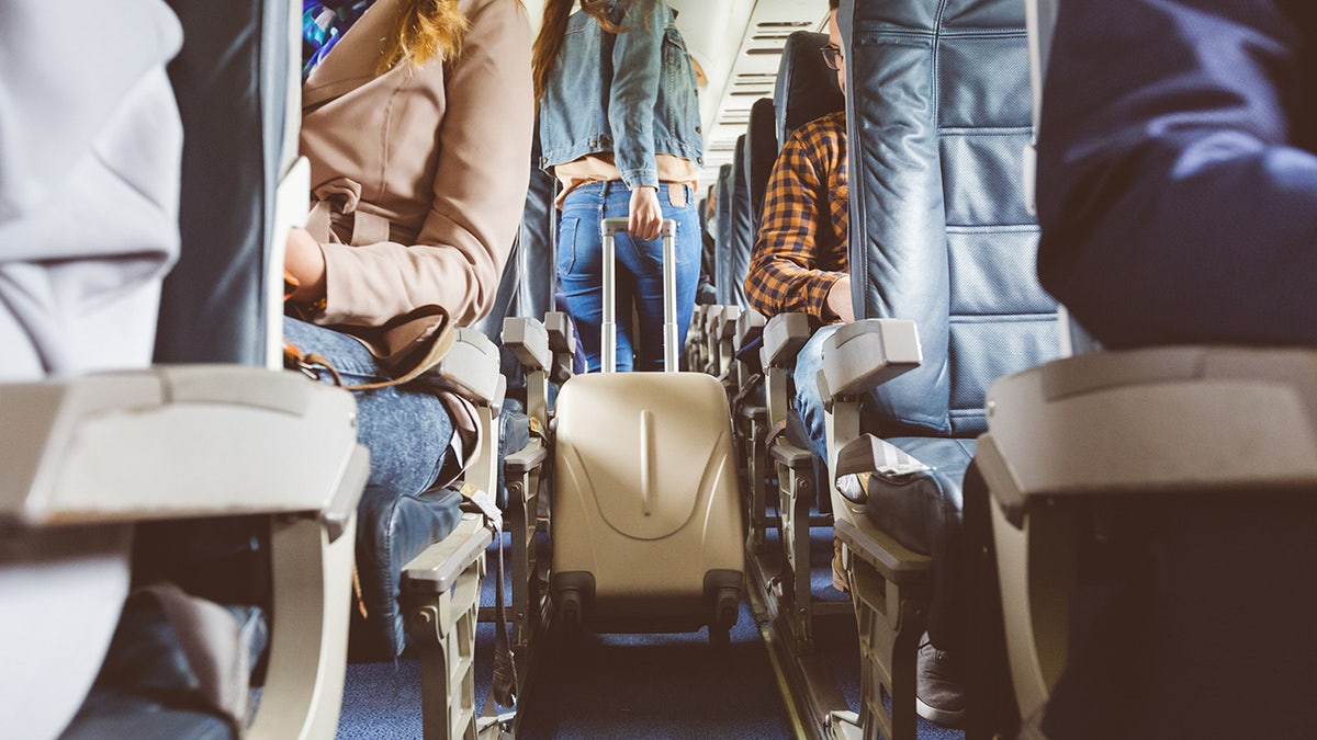 Pasajeros en el tren