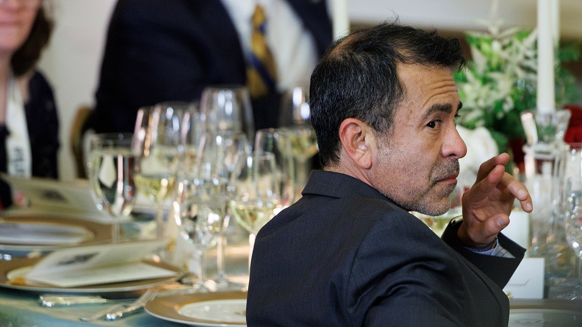 Anthony Bernal at Biden Christmas dinner