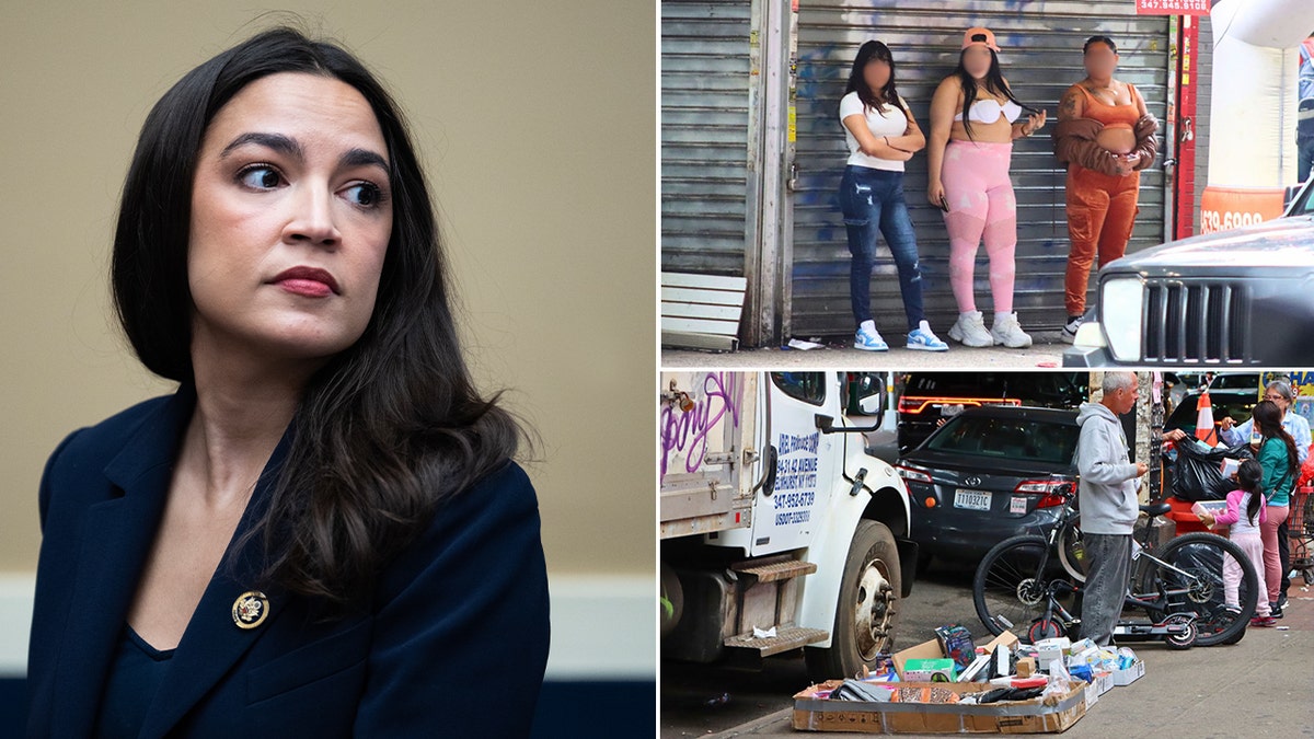 Rep. Alexandria Ocasio-Cortez, alleged sex workers and a vendor