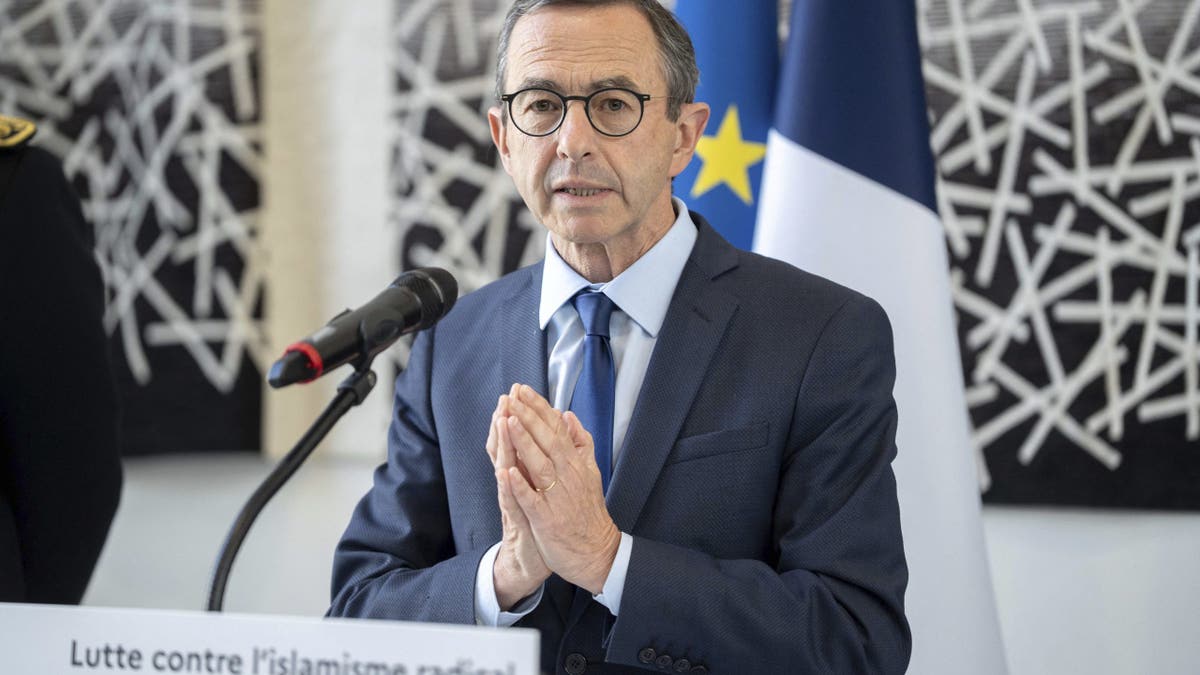 French Minister of the Interior Bruno Retailleau