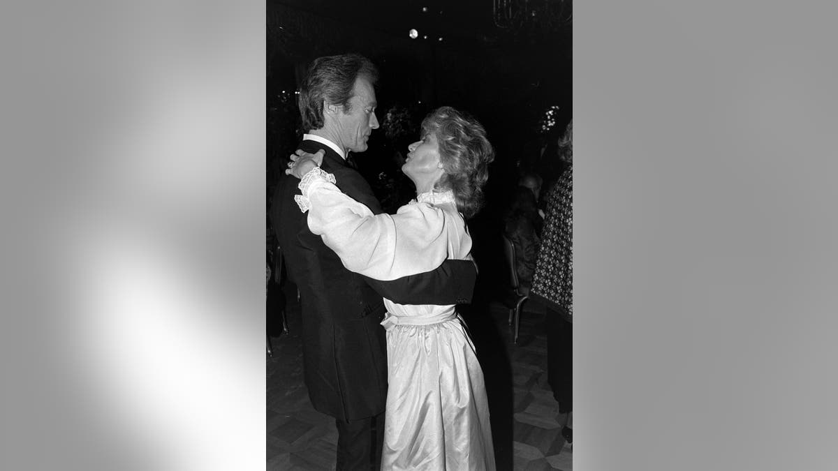 Barbara Walters with Clint Eastwood