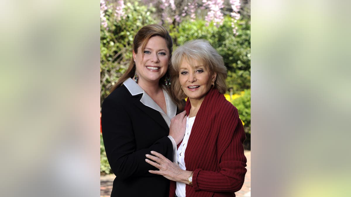 Barbara Walters with her daughter Jackie