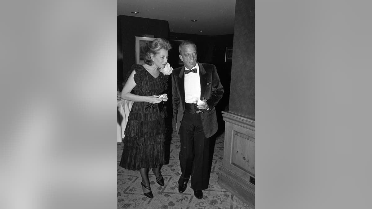 Barbara Walter with ROy Cohn