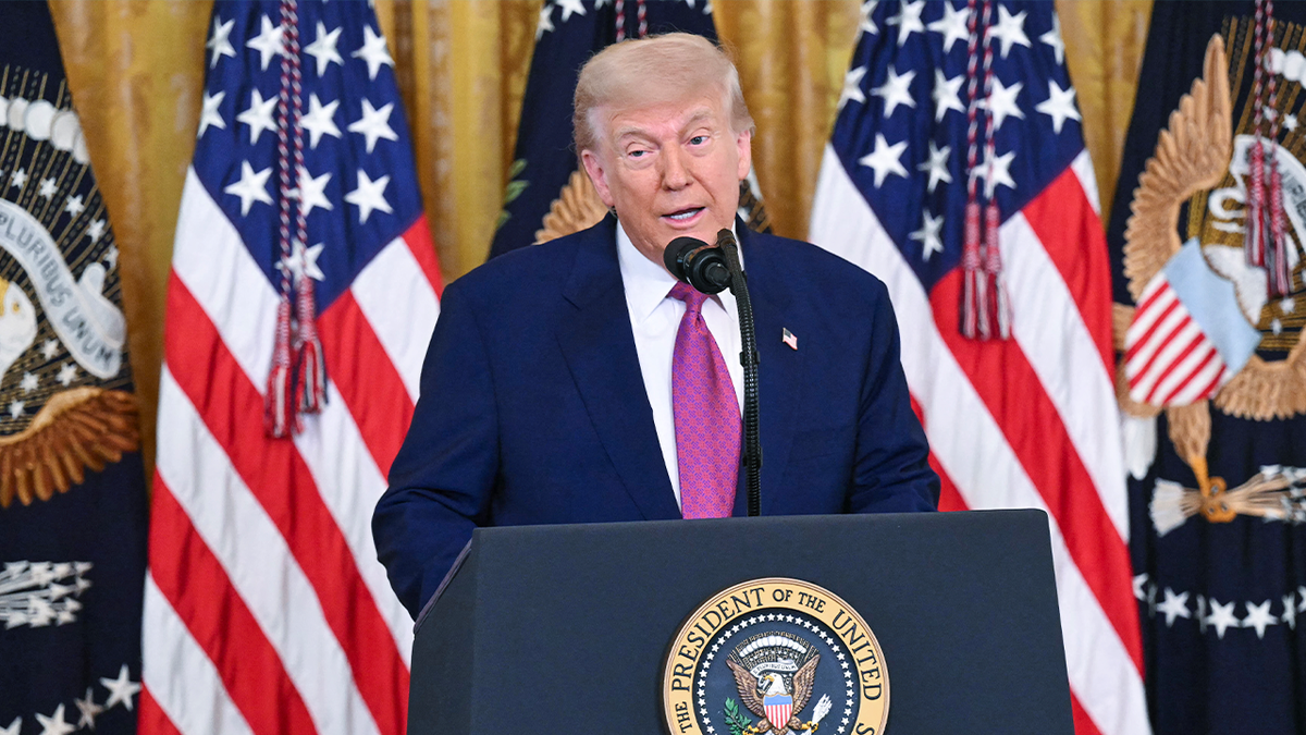 Trump at bill signing